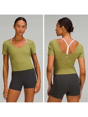 Lululemon Align T-Shirt Bronze Green